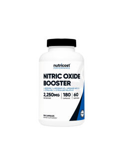 Nutricost - Posilňovač oxidu dusnatého 750 mg (180 kapsúl)