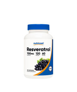 Nutricost - Kapsuly s resveratrolom Nutricost (120 kapsúl)