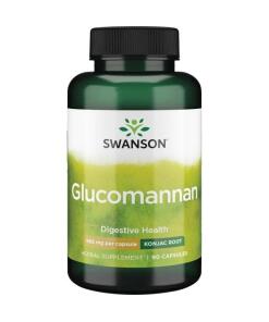 Swanson - Glukomanán 665 mg, 90 kapsúl
