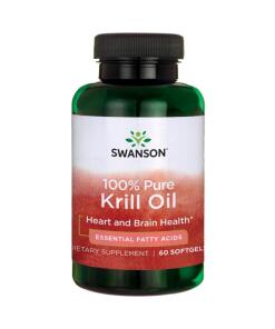Swanson - Olej z kryla 60 kapsúl