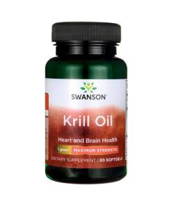 Swanson - SWANSON Olej z kryla - maximálna sila 1000 mg