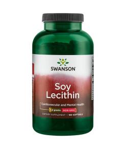 Swanson - Lecytín 1200 mg, 180 kapsúl