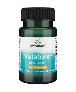 Swanson - SWANSON Melatonín 500 mcg