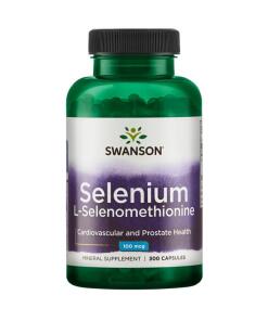 Swanson - SWANSON Selen SeLECT 100 mcg, 300 kapsúl