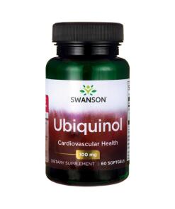 Swanson - SWANSON Ubichinol 100 mg, 60 mäkkých kapsúl
