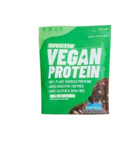 Efectiv Nutrition - Vegánsky proteín, slaná tmavá čokoláda - 900g