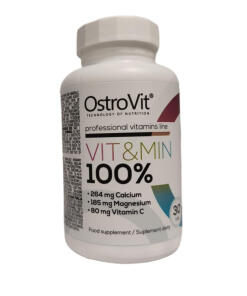 OstroVit - Vit&Min 100% - 30 tabliet