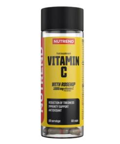Nutrend - Vitamín C s šípkami - 60 kapsúl