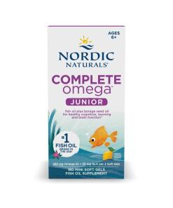 Nordic Naturals - Complete Omega Junior, 283mg Lemon - 180 mini softgels