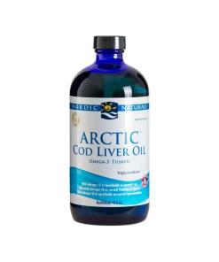 Nordic Naturals - (Danish Label) Arctic Cod Liver Oil, 1060mg Orange - 473 ml.