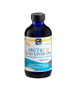 Nordic Naturals - (Danish Label) Arctic-D Cod Liver Oil, Lemon - 237 ml.