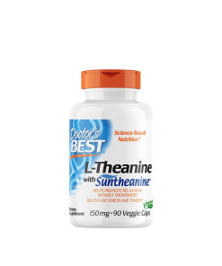 Doctor's Best - L-Theanine with Suntheanine, 150mg - 90 vcaps