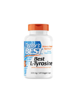 Doctor's Best - L-Tyrosine, 500mg - 120 vcaps