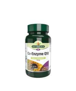 Natures Aid - Natures Aid Koenzým Q10 30 mg (30 mäkkých kapsúl)
