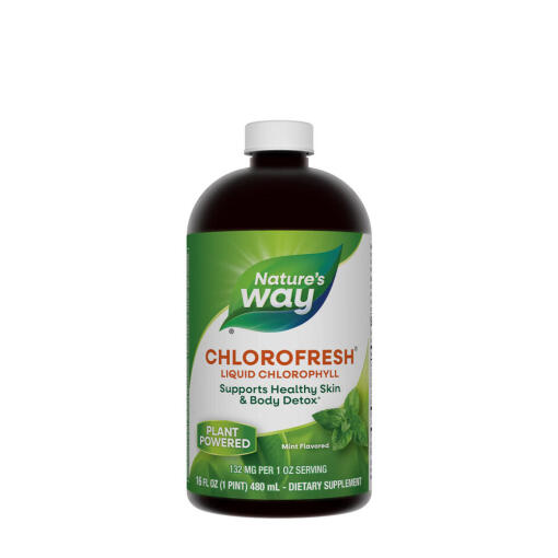 Nature's Way - Chlorofresh® tekutý chlorofyl (480 ml, mäta)