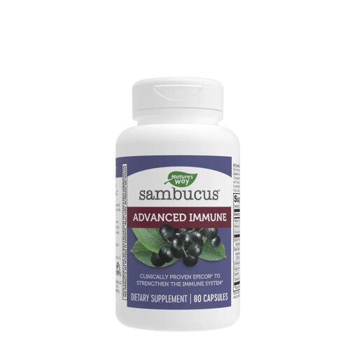 Nature's Way Sambucus Advanced Immune (80 kapsúl)