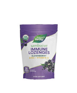 Nature's Way - Bio Pastilky Sambucus Immune (24 pastiliek)