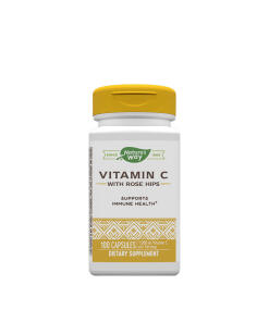Nature's Way - Vitamín C s šípkami (100 kapsúl)