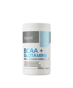 OstroVit - BCAA + Glutamín (500 g, pomaranč)