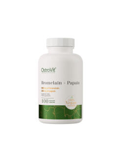 OstroVit - Bromelain + Papain 100% Vege (100 kapsúl)