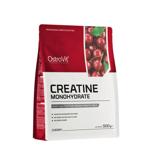 OstroVit - Kreatín monohydrát (500 g, čerešňa)
