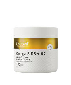OstroVit - OstroVit Omega 3 D3+K2 (180 kapsúl)