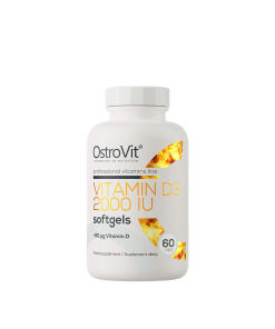 OstroVit - OstroVit Vitamín D3 2000 IU (60 mäkkých kapsúl)