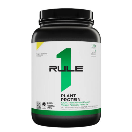 Rule One - Rastlinný proteín, zamrznutý banán - 620g