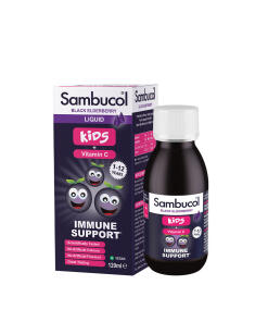 Sambucol - Tekutina pre deti Sambucol (120 ml, čierny baza)