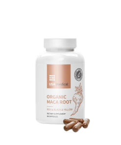 USA medical - Organický koreň macy (60 kapsúl)