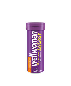 Vitabiotics - Vitabiotics Wellwoman Energy (10 šumivých tabliet, pomaranč)
