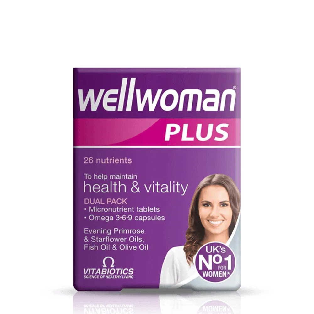Vitabiotics - Vitabiotics Wellwoman Plus Omega 3-6-9 (56 tabliet)