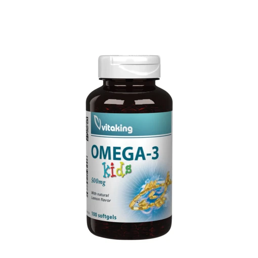 Vitaking - Vitaking Omega-3 pre deti 500 mg (100 mäkkých kapsúl)