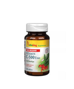 Vitaking - Vitamín C-500 s postupným uvoľňovaním a šípkami (100 tabliet)