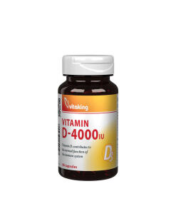 Vitaking - Vitamín D-4000 (90 kapsúl)