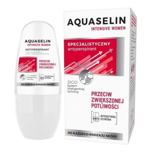 Aquaselin - AQUASELIN Intenzívny antiperspirant roll-on pre ženy Specialist (50 ml)