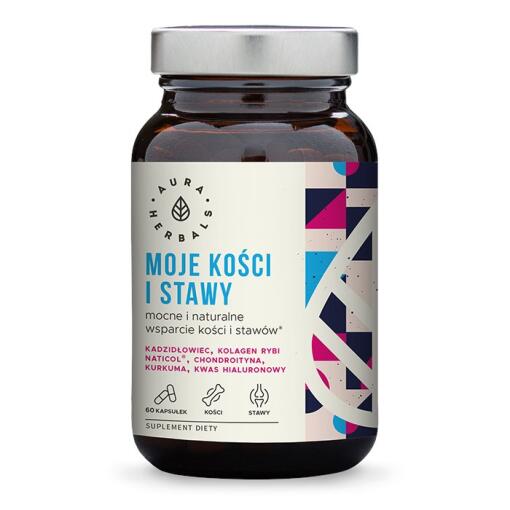 Aura Herbals - Podpora kostí a kĺbov (60 kapsúl)