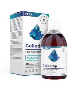 Aura Herbals - AURA HERBALS Colladrop Flex, morský kolagén, 5000 mg (500 ml)
