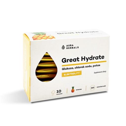 Aura Herbals - AURA HERBALS Skvelá hydratácia, ananás, sáčky (10 ks)