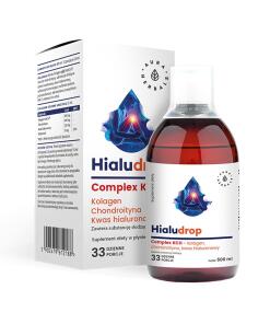 Aura Herbals - AURA HERBALS Hialudrop Complex KCH, Kolagén, Chondroitín, Kyselina hyalurónová (500 ml)