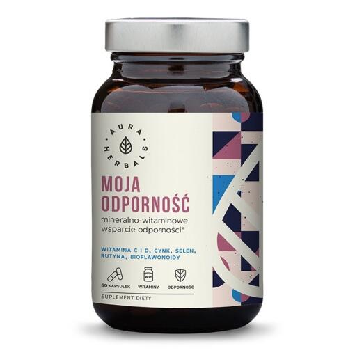 Aura Herbals - Podpora imunitného systému, minerály a vitamíny (60 kapsúl)