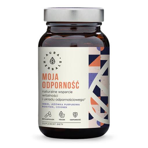Aura Herbals - AURA HERBALS Podpora imunitného systému, prírodný komplex (60 kapsúl)