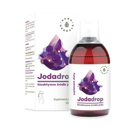 Aura Herbals - AURA HERBALS Jodadrop, bioaktívny zdroj jódu, tekutý (250 ml)