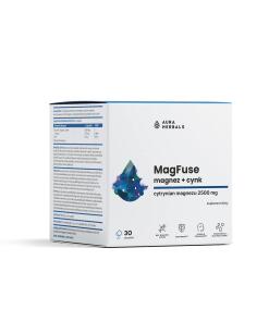 Aura Herbals - AURA HERBALS MagFuse: horčík + zinok (30 ks)