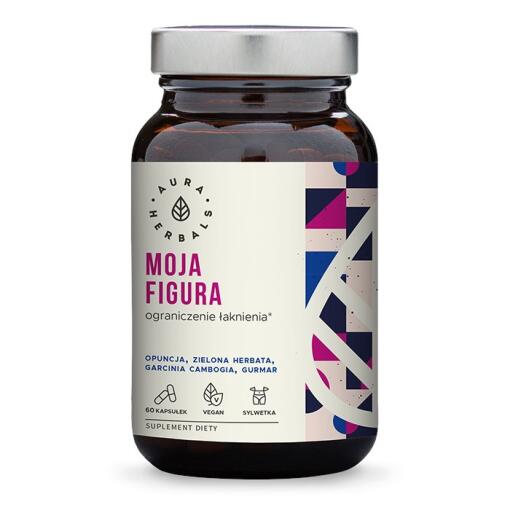 Aura Herbals - AURA HERBALS Podpora chudnutia, tlmič chuti do jedla (60 kapsúl)