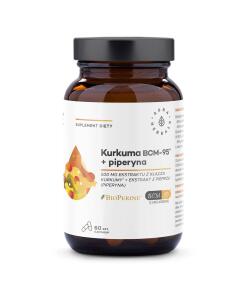 Aura Herbals - AURA HERBALS Kurkuma 500 mg BCM-95® + piperín (60 kapsúl)