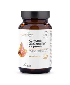 Aura Herbals - AURA HERBALS Kurkuma 500 mg C3 Complex® + piperín (60 kapsúl)