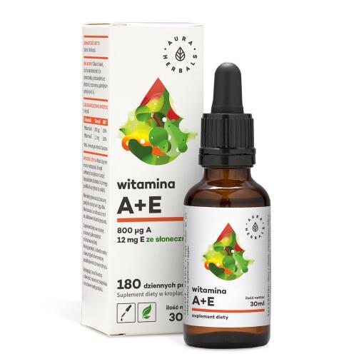 Aura Herbals - Vitamín A + E (30 ml)