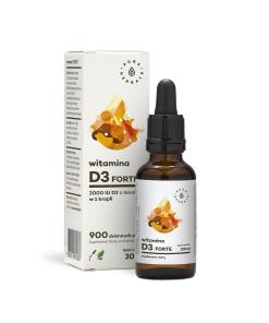 Aura Herbals - AURA HERBALS Vitamín D3, 2000 IU FORTE (30 ml)