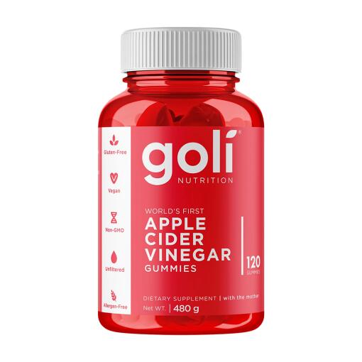 Goli Nutrition - Žuvacie gumené cukríky s jablčným octom – Obrázok 2